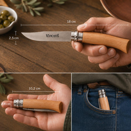 Coltello Opinel N°7 personalizzato