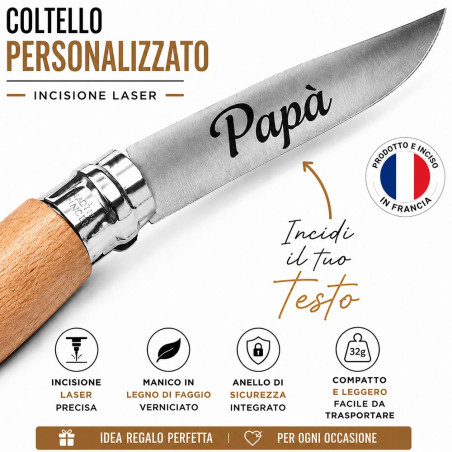 Coltello Opinel N°7 personalizzato