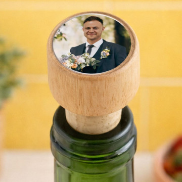 Tappo bottiglia personalizzato con foto