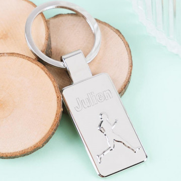 Portachiavi runner personalizzato