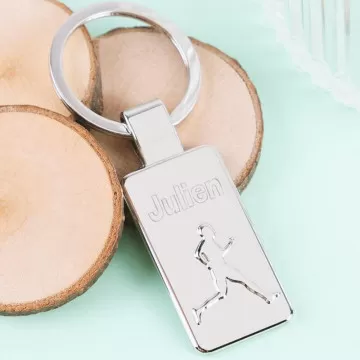 Portachiavi runner personalizzato
