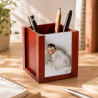 Portapenne in legno personalizzato con foto