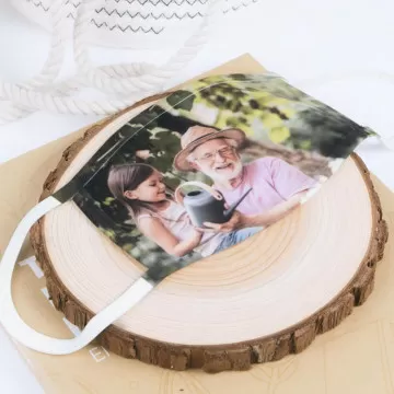 Mascherina personalizzata con foto