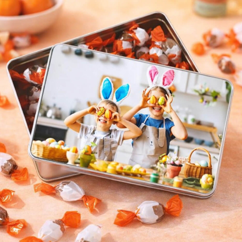 Scatola di cioccolatini personalizzata con foto