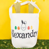 Borsa di Pasqua per bambini personalizzata con nome