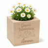 Ecocube margherita personalizzato