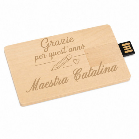 Chiavetta USB da incidere