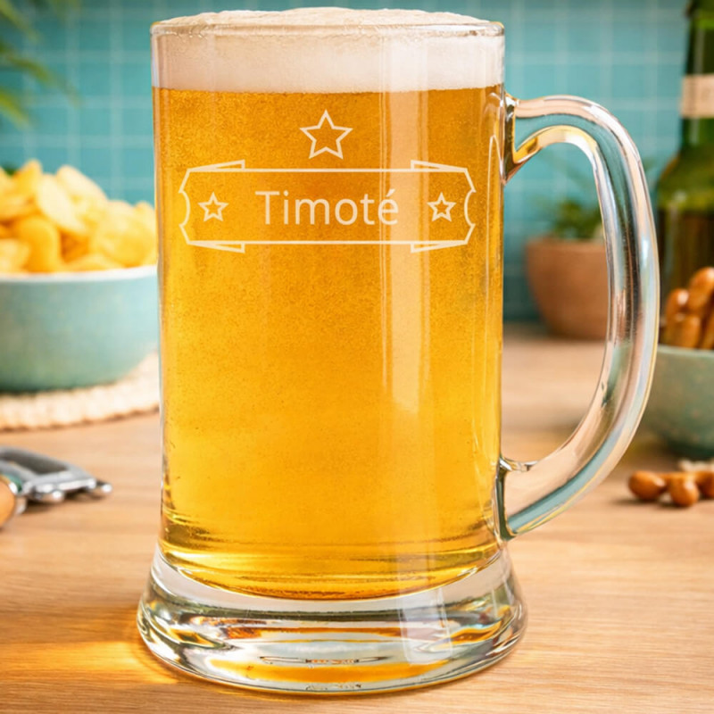 Boccale da birra Bistro personalizzato
