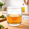 Bicchiere da rum con cuore personalizzato