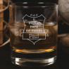 Bicchiere da whisky con stemma personalizzato