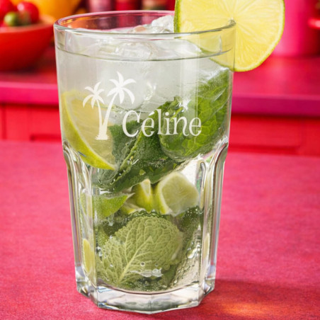 Bicchiere da Mojito personalizzato con incisione