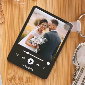 Portachiavi Spotify personalizzato con foto