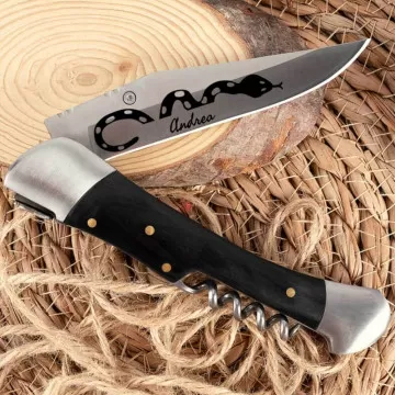 Coltello tascabile tattoo personalizzato