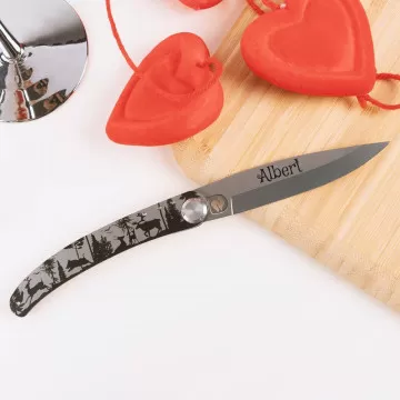 Coltello foresta personalizzato