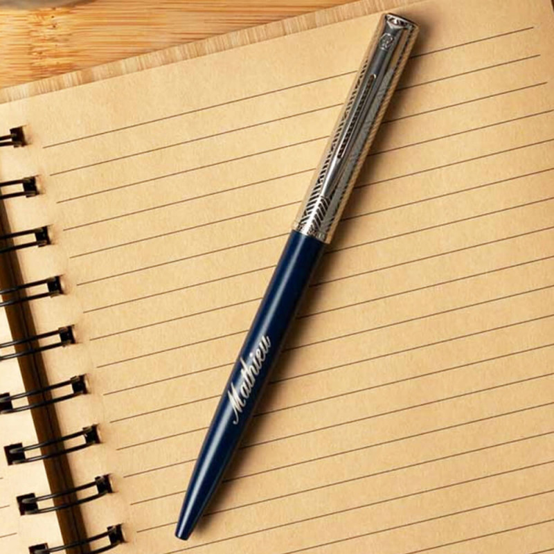 Penna a sfera Waterman Allure blu personalizzata