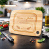 Tagliere amore in bambù personalizzato