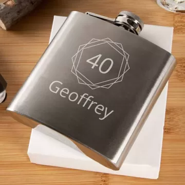 Fiaschetta compleanno personalizzata