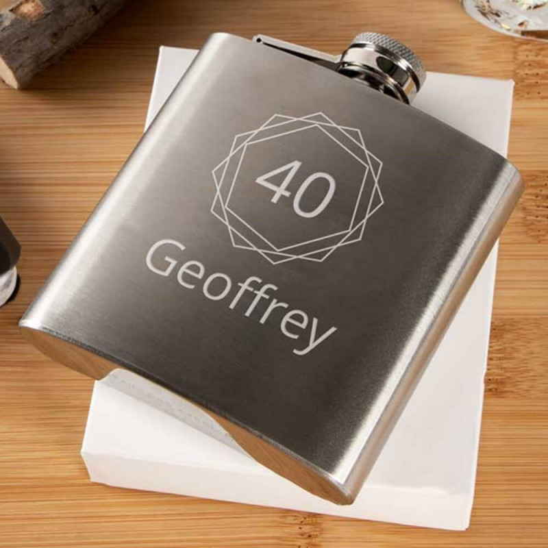 Fiaschetta compleanno personalizzata