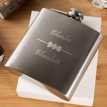 Fiaschetta uomo personalizzata San Valentino