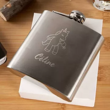 Fiaschetta unicorno personalizzata