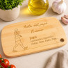Tagliere papà personalizzato in bambù