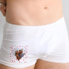 Boxer con foto del cuore
