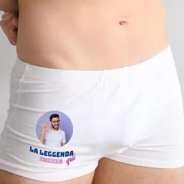 Boxer personalizzato la leggenda inizia qui