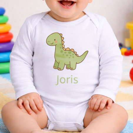 Body neonato manica lunga dinosauro