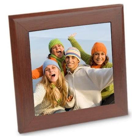 Fotografie piatte con bordi in legno scuro Fotografie piatte con bordi in legno scuro