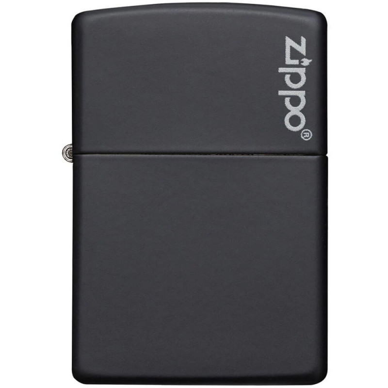 Accendino nero Zippo inciso Accendino nero Zippo inciso