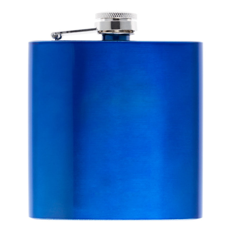 Flacone in acciaio blu