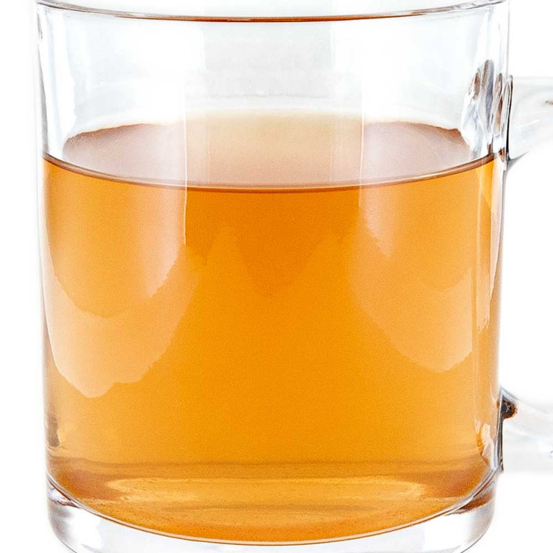 Tazza in vetro inciso