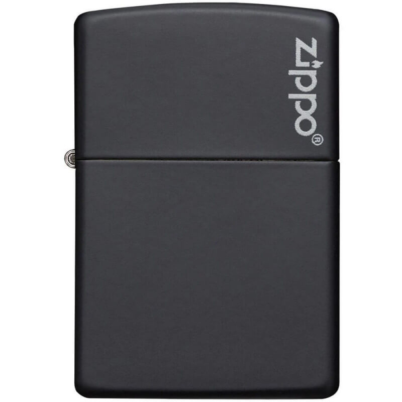 Accendino Zippo nero con incisione “papà”