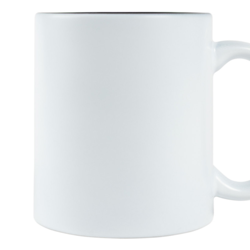 Tazza originale in bianco e nero inciso